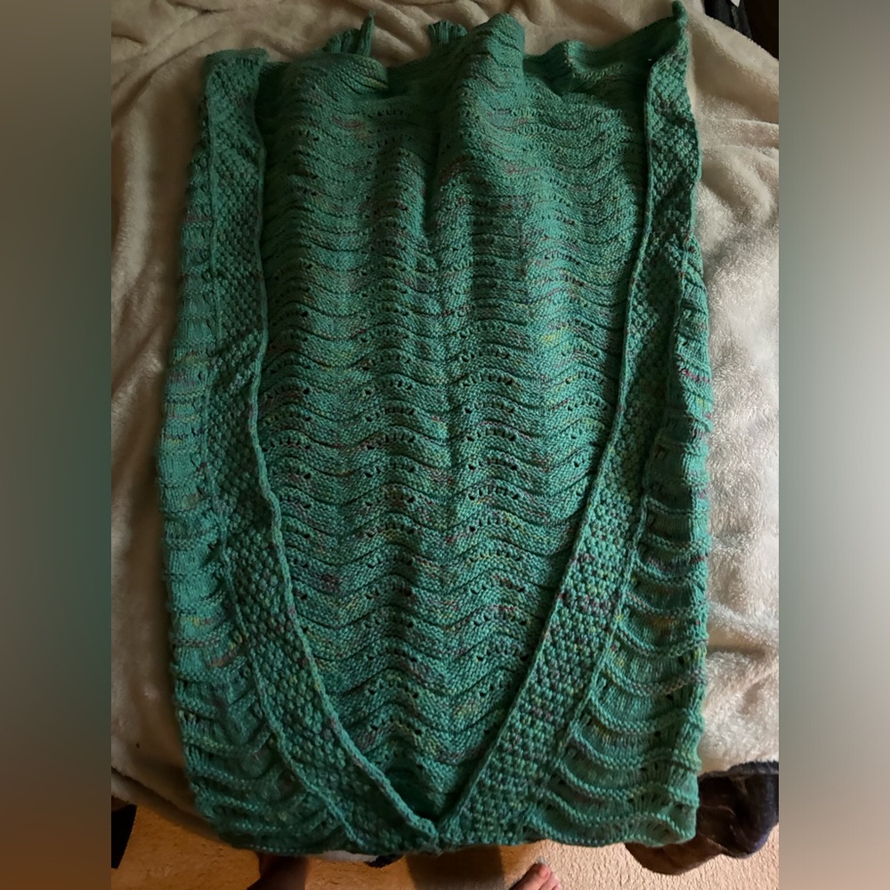 Mermaid tail blanket
